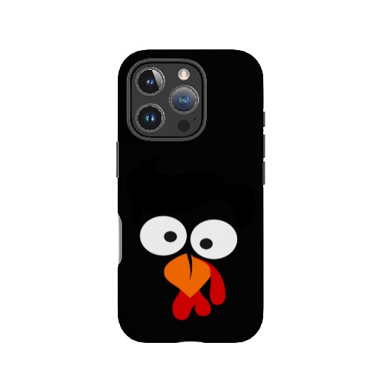 Turkey Face Thanksgiving IPhone Cases