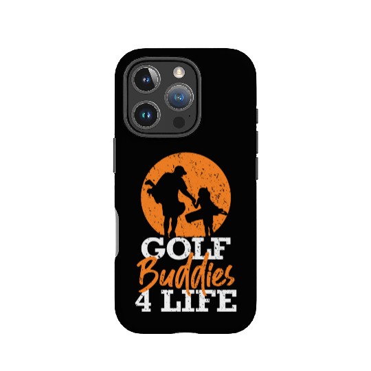 Dad golf buddy IPhone Cases