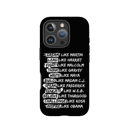 Influential Black Leader Quote Black History Month IPhone Cases