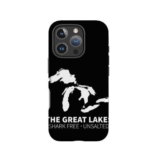 Great Lakes Shark Free Unsalted IPhone Cases