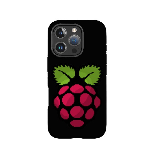 Raspberry Pi Pixel Logo IPhone Cases