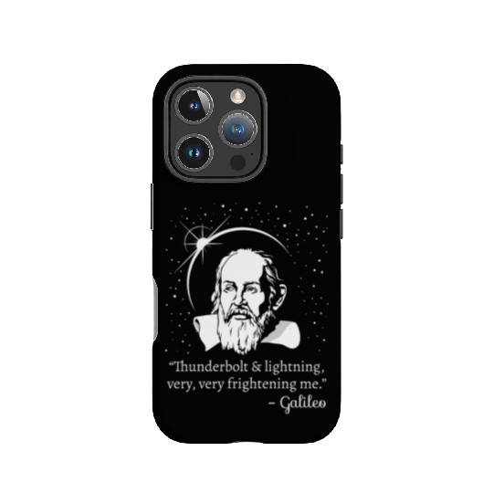 Thunderbolt and Lightning Galileo Graphic IPhone Cases