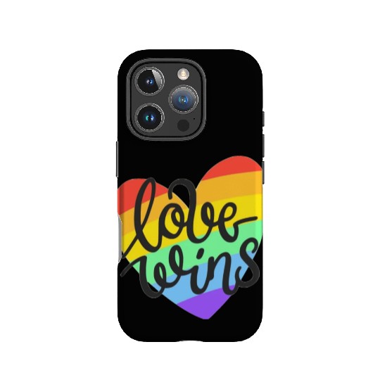 Love Wins LGBT Pride Rainbow Heart CSD IPhone Cases IPhone Cases