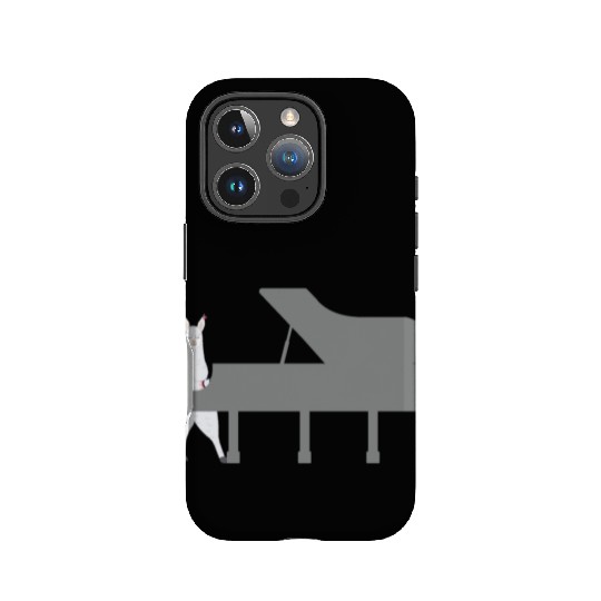 Cute Alpaca Llama Playing Piano Musician Gift IPhone Cases