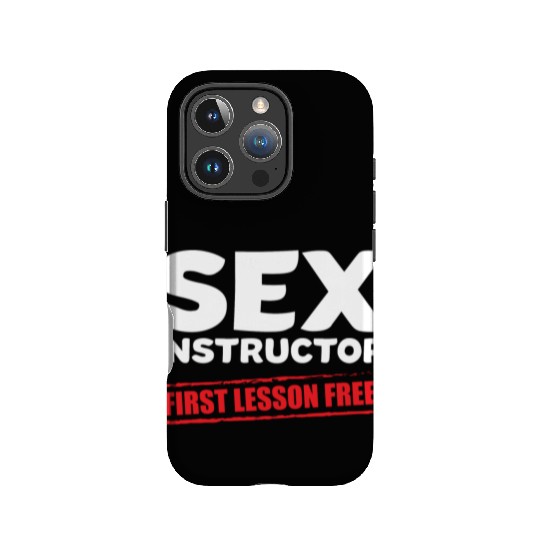 Sexy Funny Quotes sx Instructor Gift IPhone Cases