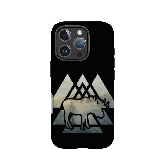 Elk Moose Silhouette Mountain Forest IPhone Cases