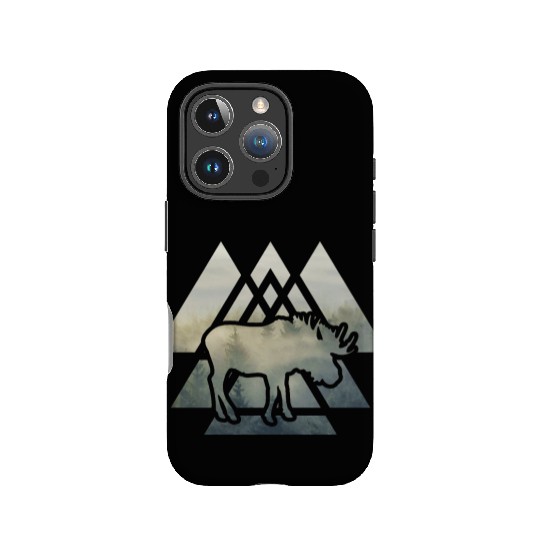 Elk Moose Silhouette Mountain Forest IPhone Cases