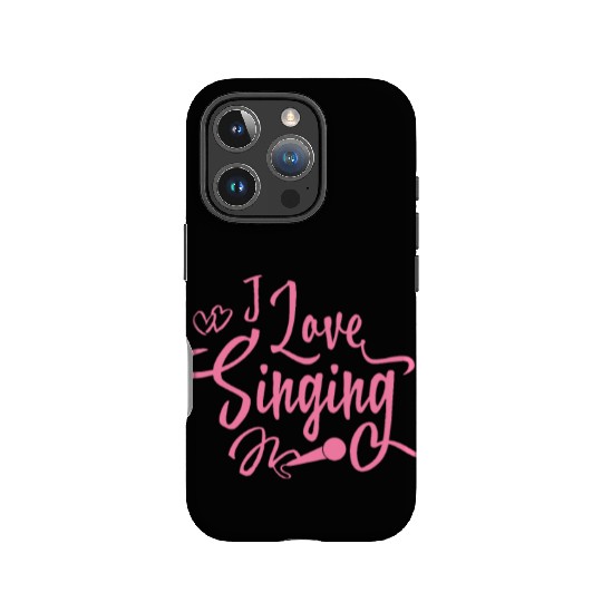 Song Sing Singing School Mom Singer Singing IPhone Cases