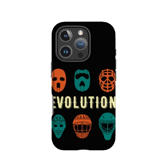 Ice Hockey Goalie Mask Evolution Player Coach Gift IPhone Cases