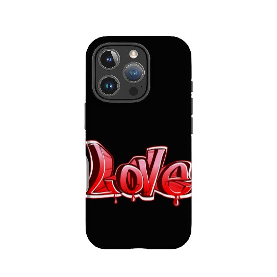 love graffiti IPhone Cases