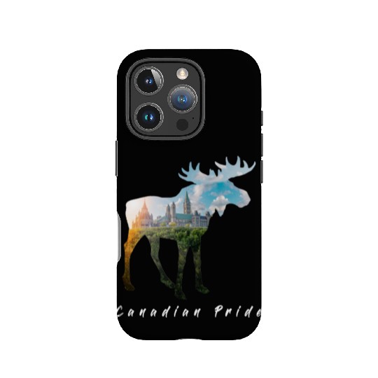 Moose - Canadian Pride IPhone Cases