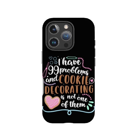 Funny Cookie Decorating Design for Cookie Artists IPhone Cases
