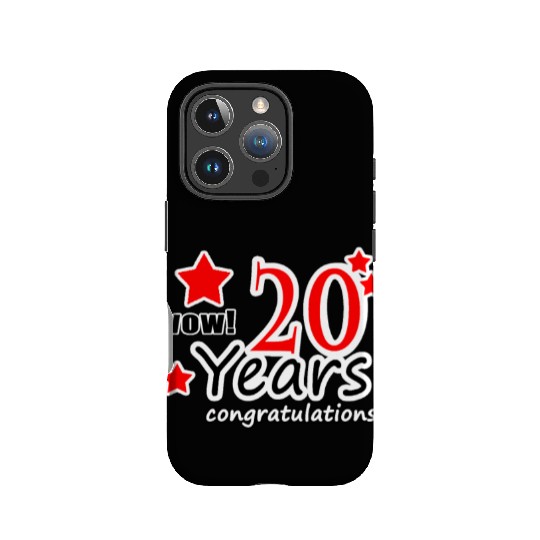 20 years anniversary IPhone Cases