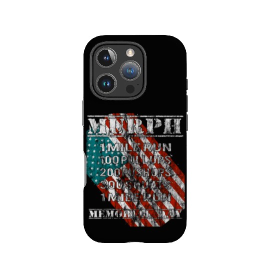 2019 Murph Challenge Memorial Day WOD Workout Gym IPhone Cases