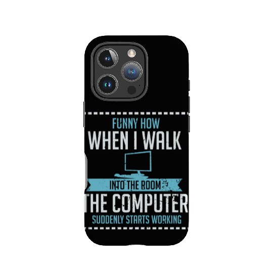 Funny Computer Geek IPhone Cases: Tech Support I Software