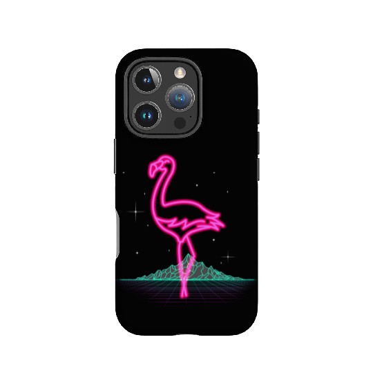 Retro Flamingo Gift Idea IPhone Cases