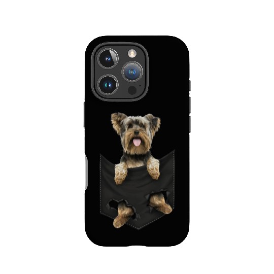 yorkshire terrier pocket mid classic dogs IPhone Cases