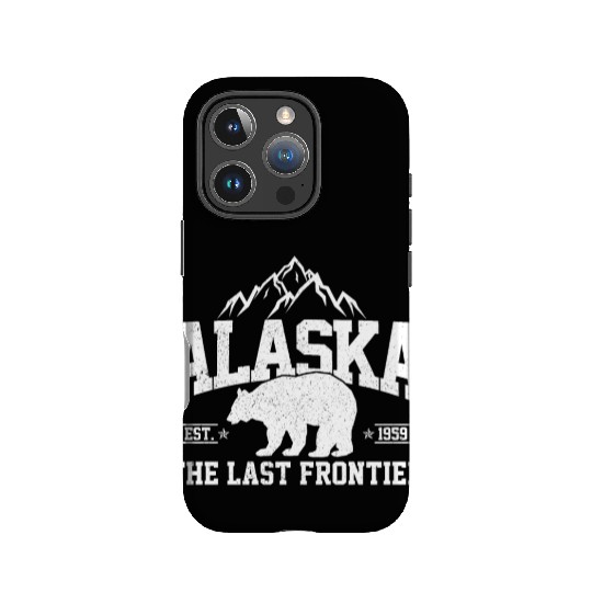 Alaska - The Last Frontier Grizzly Bear Souvenir IPhone Cases
