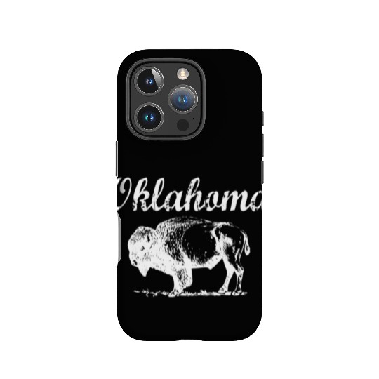 Oklahoma Buffalo Tribal Native American Country Ok IPhone Cases