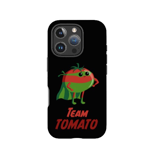 Team Tomato Vegetable vegan veggie Gardening IPhone Cases