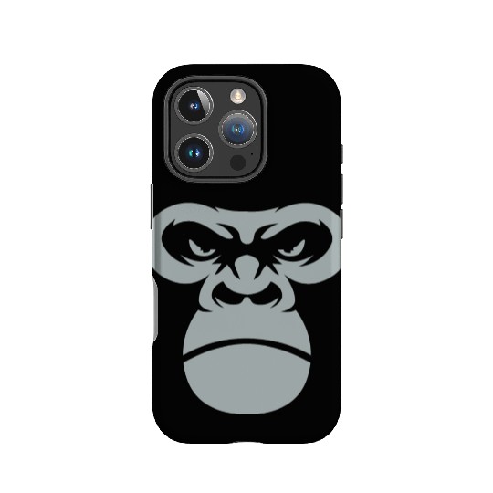 Big Gorilla Face Silverback Monkey Ape Gift IPhone Cases