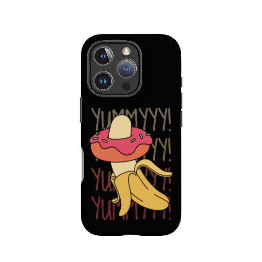 Banana Donut Yummy Delicious Funny IPhone Cases