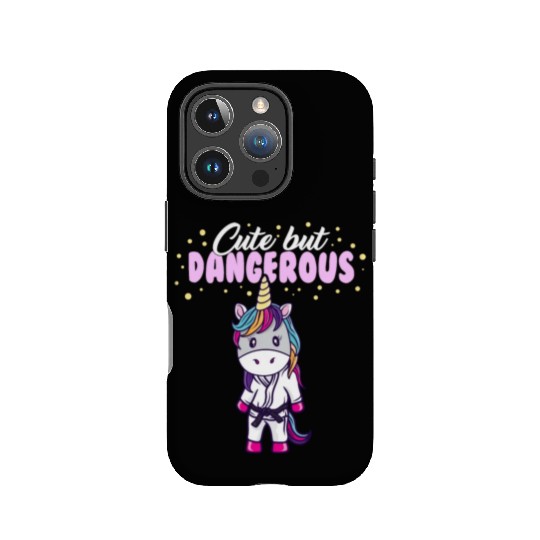 Cute But Dangerous Unicorn Jiu Jitsu MMA IPhone Cases