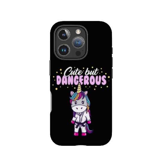 Cute But Dangerous Unicorn Jiu Jitsu MMA IPhone Cases