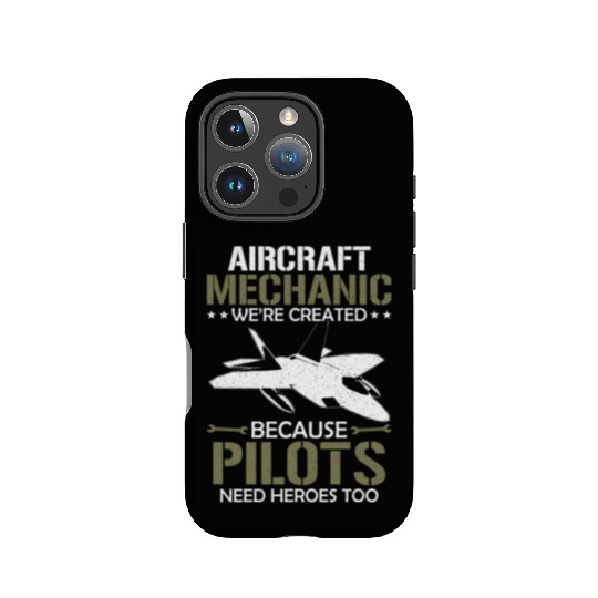Aircraft Mechanic IPhone Cases