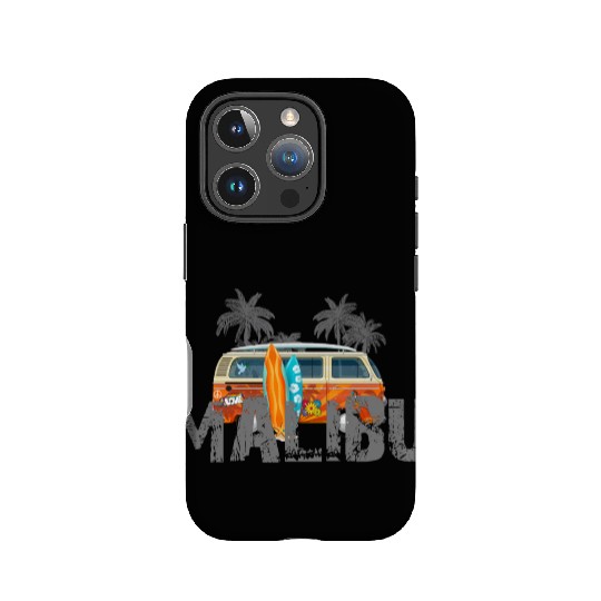 Malibu Surfing IPhone Cases