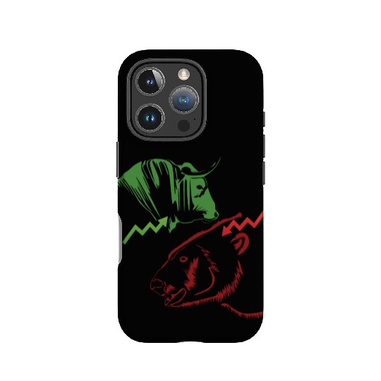 Stock Market Bulls And Bears IPhone Cases