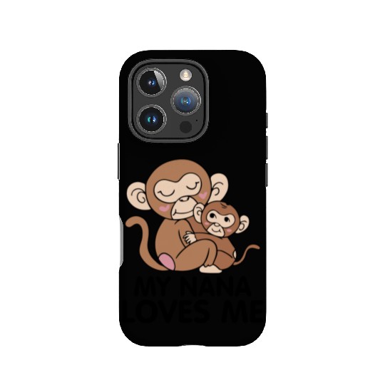 my nana loves me IPhone Cases