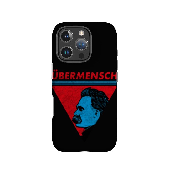 Vintage Übermensch Nietzsche Philosophy Nihilism IPhone Cases