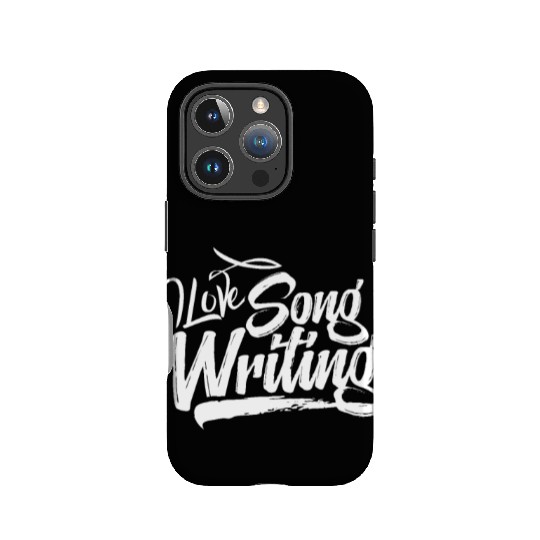 Songwriter Songwriting Writing Song Writer Compose IPhone Cases
