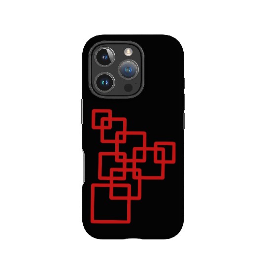 Icon pattern abstraction IPhone Cases