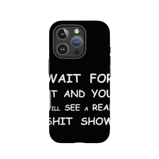 Baby diaper shit show funny IPhone Cases