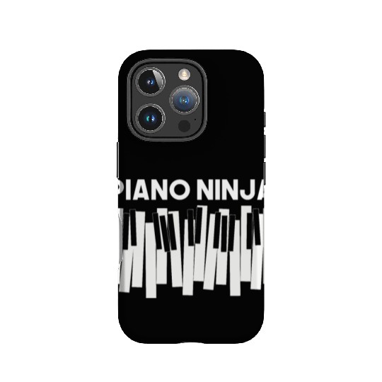 Humor Piano Design Quote Piano Ninja IPhone Cases