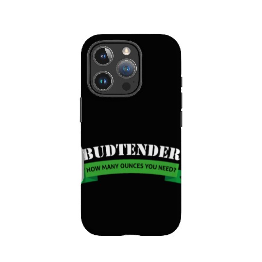 Budtender Design Hemp Dispensary Medical Marijuana IPhone Cases