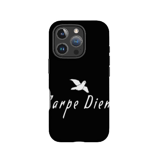 carpe diem Bird IPhone Cases