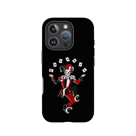 Joker Joggling Card IPhone Cases