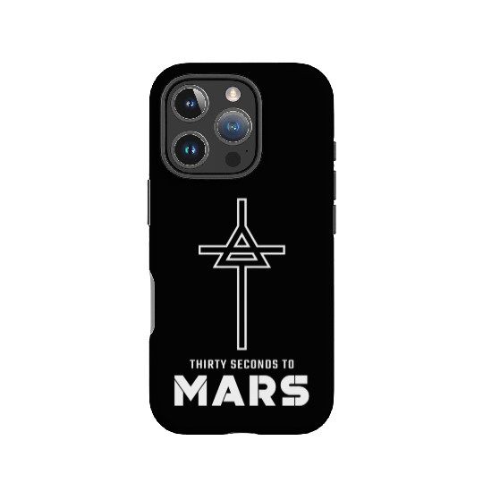 30 Seconds to Mars Cross Logo IPhone Cases