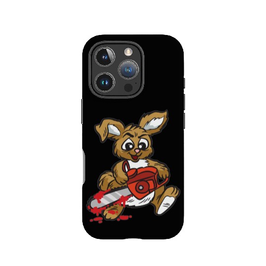 BAD BUNNY WITH CHAINSAW IPhone Cases