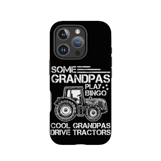 Tractor Grandfather Farmer Ranch Grandparents IPhone Cases