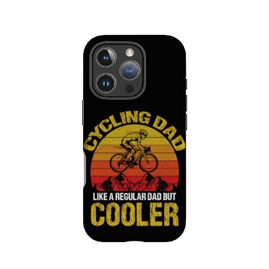 Cycling Dad like A Regular Dad But Cooler IPhone Cases