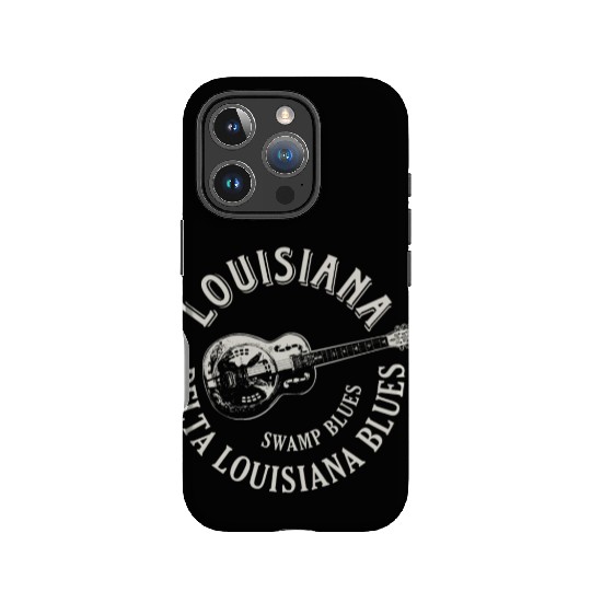 Louisiana Delta Blues Swamp Blues Guitar IPhone Cases