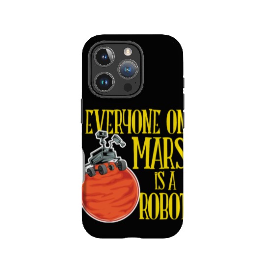 Mars- American Robot - Planetarium IPhone Cases