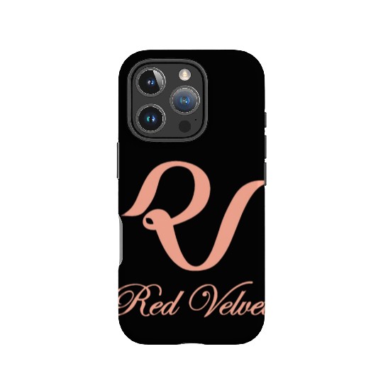 Red velvet kpop group logo design IPhone Cases