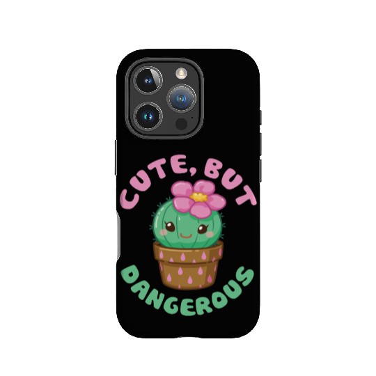 Cute but dangerous plants Cactus lover IPhone Cases