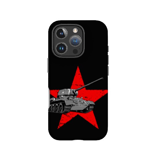 T-34-85 Soviet medium tank IPhone Cases