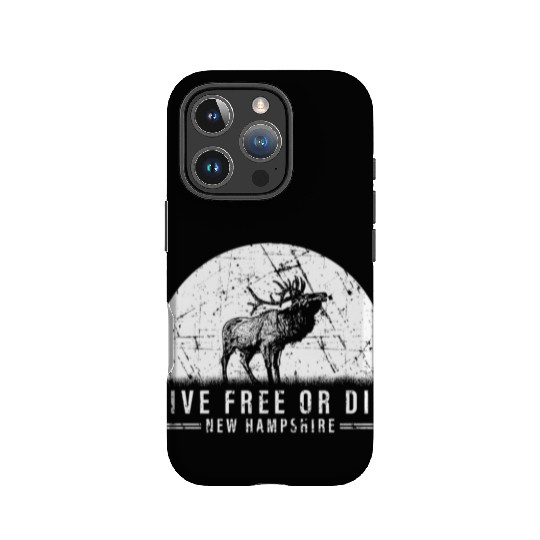Live Free or Die New Hampshire Hiking IPhone Cases